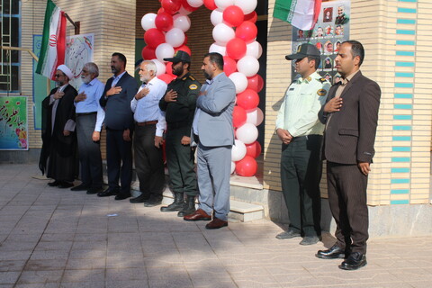 تصاویر/ نواختن زنگ مهر و آغاز سال تحصیلی در دبستان یاس نبوی شهر جوپار