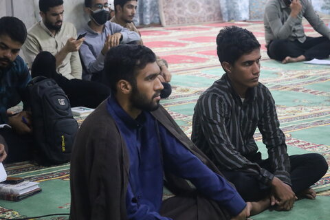 تصاویر/ درس اخلاق طلاب مدرسه علمیه النبی (ص) بندرعباس