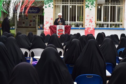 تصاویر/ زنگ آغاز سال تحصیلی ۱۴۰۴ در مدرسه صدرای ولایت شاهرود