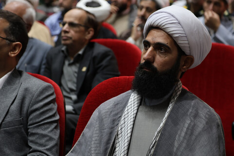 تصاویر /  آیین تکریم و معارفه فرمانده سپاه انصارالحسین(ع) همدان