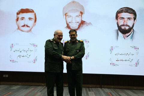 تصاویر /  آیین تکریم و معارفه فرمانده سپاه انصارالحسین(ع) همدان