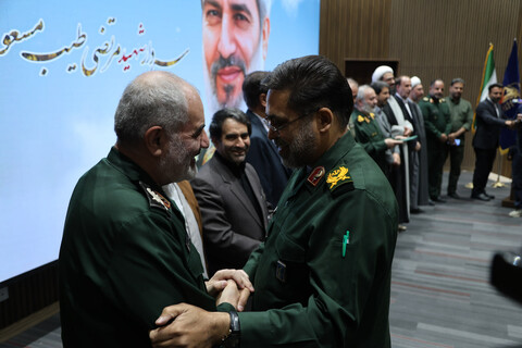 تصاویر /  آیین تکریم و معارفه فرمانده سپاه انصارالحسین(ع) همدان