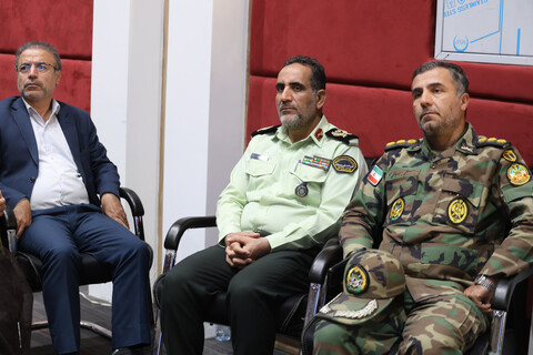 تصاویر /  آیین تکریم و معارفه فرمانده سپاه انصارالحسین(ع) همدان