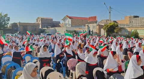 تصاویر/ آیین نواختن زنگ مهر و مقاومت در پلدشت