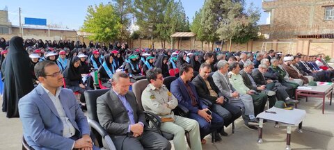 تصاویر/ مراسم بازگشایی مدارس  شهرستان چهاربرج