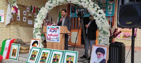 تصاویر/ مراسم بازگشایی مدارس  شهرستان چهاربرج