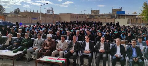 تصاویر/ مراسم بازگشایی مدارس  شهرستان چهاربرج