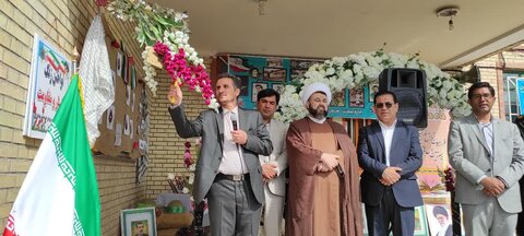 تصاویر/ مراسم بازگشایی مدارس  شهرستان چهاربرج