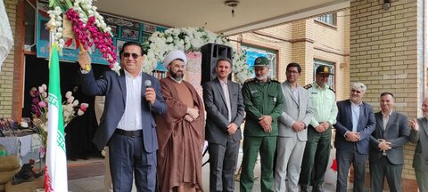 تصاویر/ مراسم بازگشایی مدارس  شهرستان چهاربرج