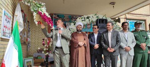 تصاویر/ مراسم بازگشایی مدارس  شهرستان چهاربرج