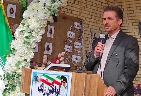 تصاویر/ مراسم بازگشایی مدارس  شهرستان چهاربرج