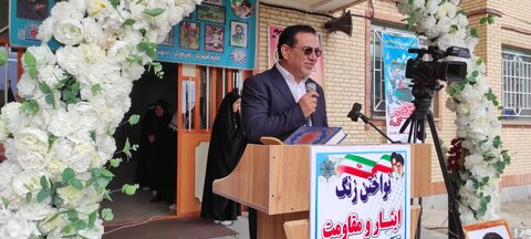 تصاویر/ مراسم بازگشایی مدارس  شهرستان چهاربرج