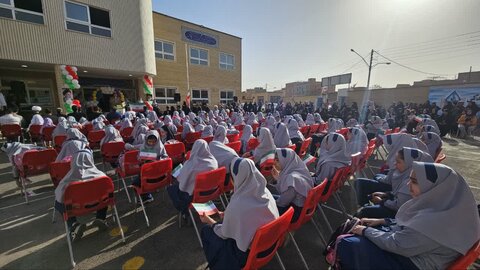 تصاویر/ آیین بازگشایی مدارس در کاشان