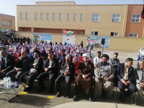 تصاویر/ آیین بازگشایی مدارس در کاشان