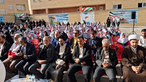 تصاویر/ آیین بازگشایی مدارس در کاشان