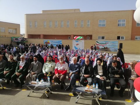 تصاویر/ آیین بازگشایی مدارس در کاشان