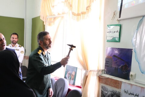 تصاویر/ آیین آغاز سال تحصیلی جدید در هنرستان سعدالدین شهر مهدی‌شهر