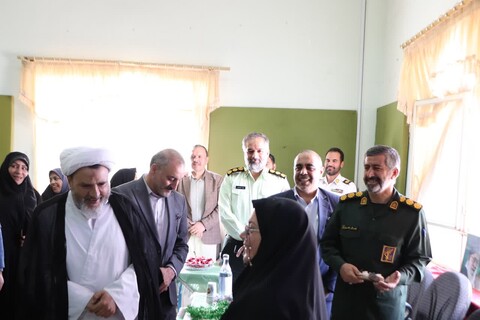 تصاویر/ آیین آغاز سال تحصیلی جدید در هنرستان سعدالدین شهر مهدی‌شهر