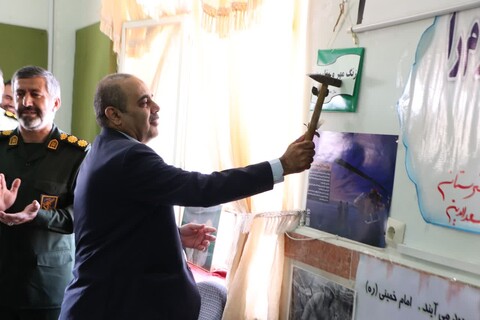 تصاویر/ آیین آغاز سال تحصیلی جدید در هنرستان سعدالدین شهر مهدی‌شهر