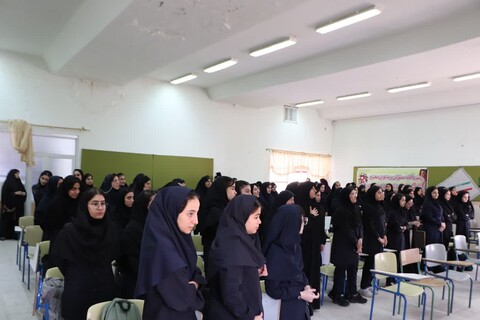 تصاویر/ آیین آغاز سال تحصیلی جدید در هنرستان سعدالدین شهر مهدی‌شهر