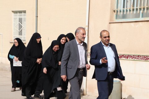 تصاویر/ آیین آغاز سال تحصیلی جدید در هنرستان سعدالدین شهر مهدی‌شهر