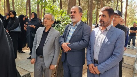 تصاویر / مراسم تشییع بانوی خبرنگار