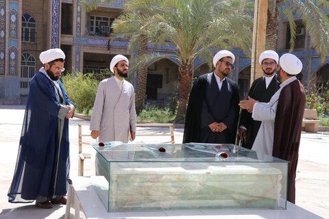 تصاویر/مراسم قبارروبی مزار شهداء