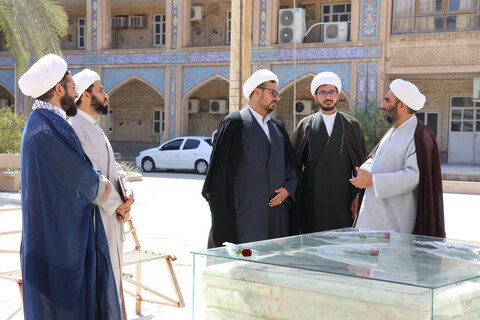 تصاویر/مراسم قبارروبی مزار شهداء