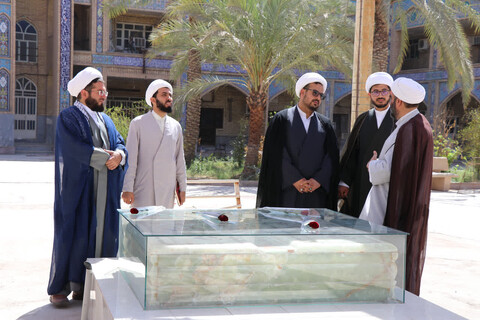 تصاویر/مراسم قبارروبی مزار شهداء