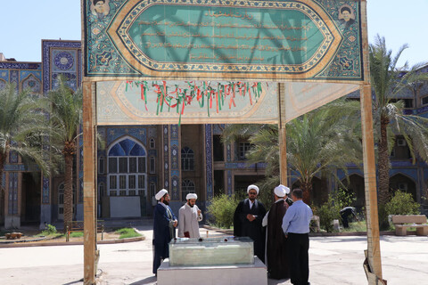 تصاویر/مراسم قبارروبی مزار شهداء