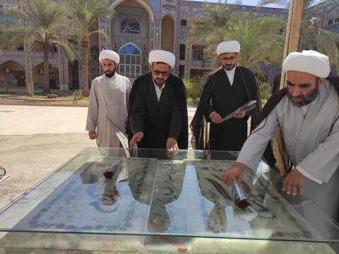 تصاویر/مراسم قبارروبی مزار شهداء