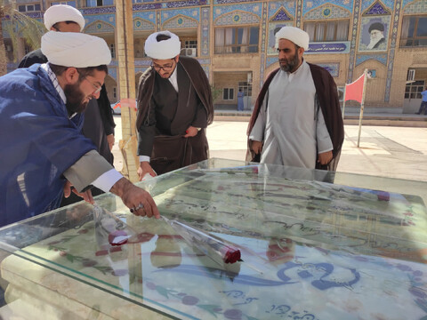 تصاویر/مراسم قبارروبی مزار شهداء