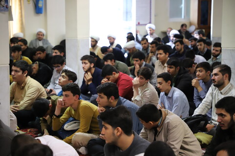 تصاویر/ نشست تبیینی تحلیل جنگ 12 روزه در مدرسه علمیه ولیعصر(عج) تبریز