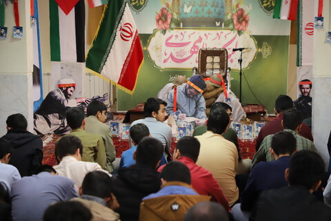 تصاویر/ نشست تبیینی تحلیل جنگ 12 روزه در مدرسه علمیه ولیعصر(عج) تبریز