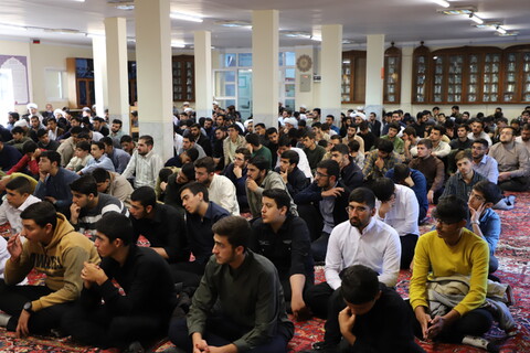 تصاویر/ نشست تبیینی تحلیل جنگ 12 روزه در مدرسه علمیه ولیعصر(عج) تبریز