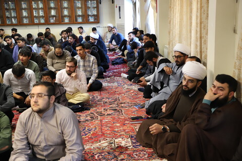 تصاویر/ نشست تبیینی تحلیل جنگ 12 روزه در مدرسه علمیه ولیعصر(عج) تبریز