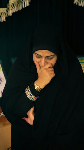 تصاویر/ حضور خانواده شهدا آران وبیدگل درگنجینه شهدای دفاع مقدس هلال بن علی (ع)