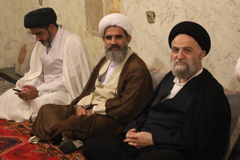 تصاویر/ استقبال از آیت‌الله غروی در فرودگاه بین‌المللی قشم