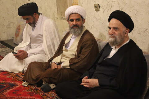 تصاویر/ استقبال از آیت‌الله غروی در فرودگاه بین‌المللی قشم