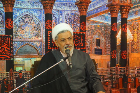 تصاویر / درس اخلاق توسط حجت الاسلام والمسلمین رفیعی