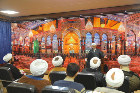 تصاویر / درس اخلاق توسط حجت الاسلام والمسلمین رفیعی