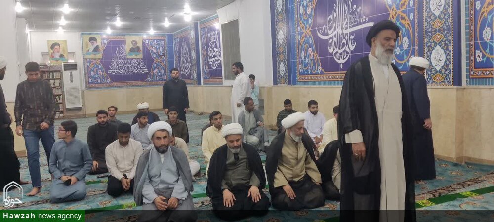 درس اخلاق مدرسه علمیه امام علی بن ابیطالب(ع) شهرستان اهواز