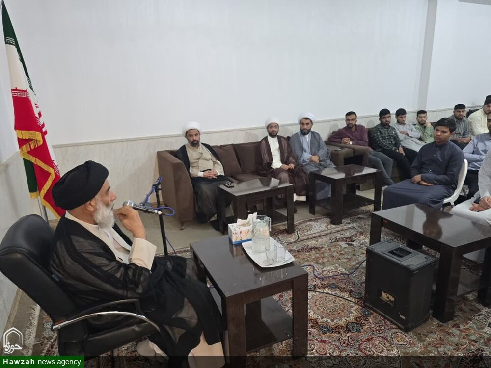 درس اخلاق مدرسه علمیه امام علی بن ابیطالب(ع) شهرستان اهواز