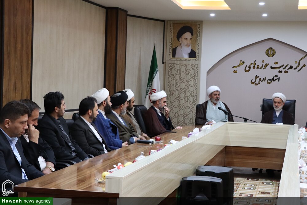 آغاز اولین دورۀ آموزشی حقوق و قضای اسلامی در حوزه علمیه اردبیل + تصاویر