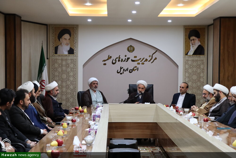 آغاز اولین دورۀ آموزشی حقوق و قضای اسلامی در حوزه علمیه اردبیل + تصاویر