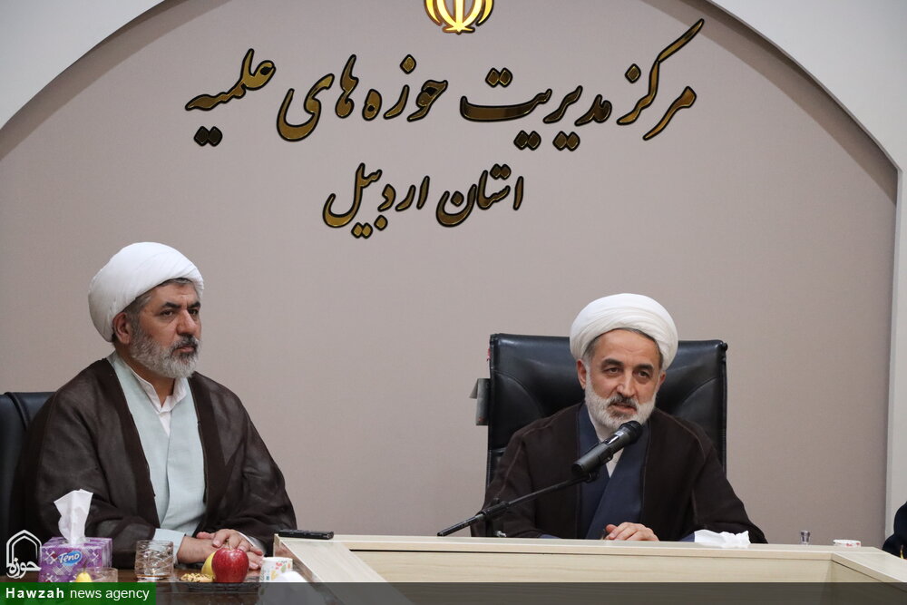 آغاز اولین دورۀ آموزشی حقوق و قضای اسلامی در حوزه علمیه اردبیل + تصاویر
