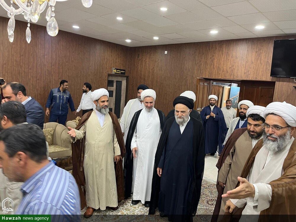 آیت الله غروی وارد شهرستان قشم شد