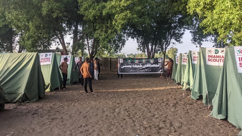 امامیہ اسکاؤٹس کی سیلاب زدگان کے لیے خدمات کا سلسلہ جاری و ساری+تصویری رپورٹ