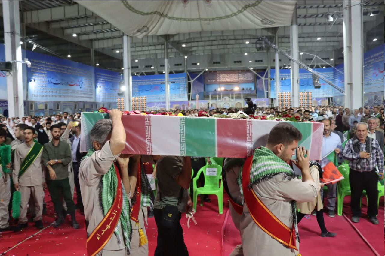 استقبال و تجدید میثاق با شهید گمنام در دومین کنگره سه هزار شهید استان سمنان + عکس