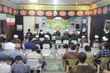 تصاویر/ مراسم آغاز سال تحصیلی در مدرسه علمیه خورموج